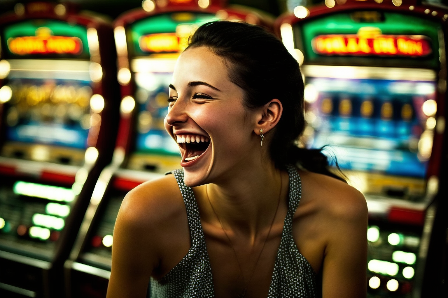 happy_young_woman_surrounded_by_slot_machines
