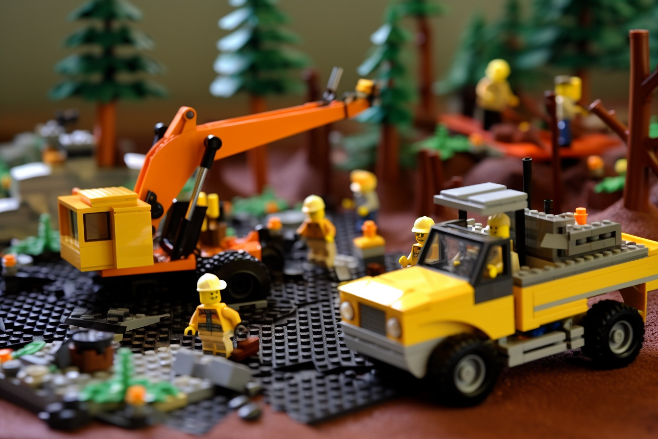 Foundation Construction Lego Style